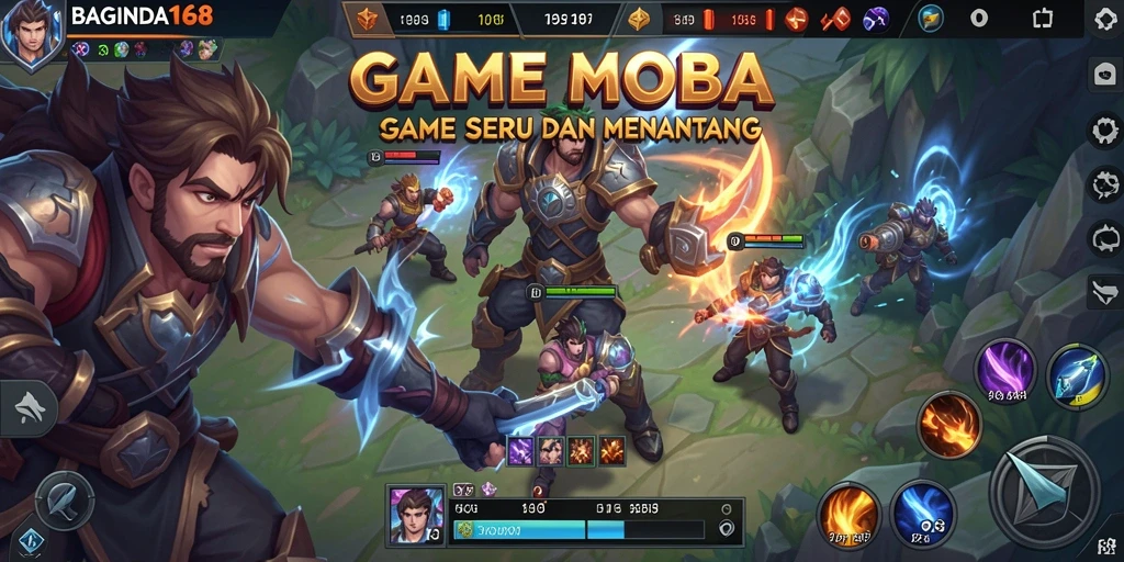 Tampilan gameplay <strong>BAGINDA168</strong> yang seru dan menarik.