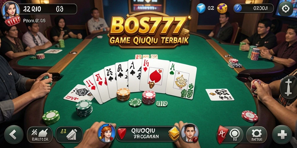 Gameplay QiuQiu yang seru dan penuh strategi di BOS777.