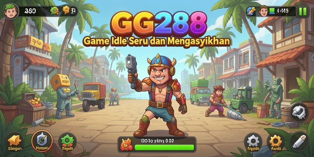 Tampilan gameplay <strong>GG288</strong> yang unik dan menarik.